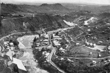 Karangahake at the height of the gold mining